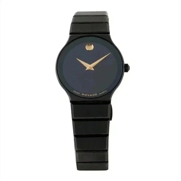 Movado 1881 Rare Museum Watch, Black - Picture 6 of 7